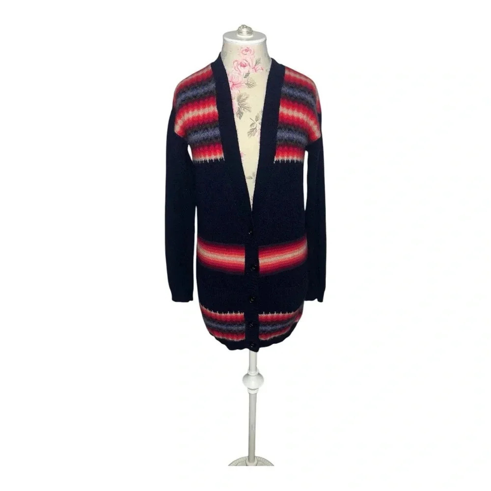 Gap Women’s Lambs’ Wool Long Cardigan Sweater - Picture 3 of 13